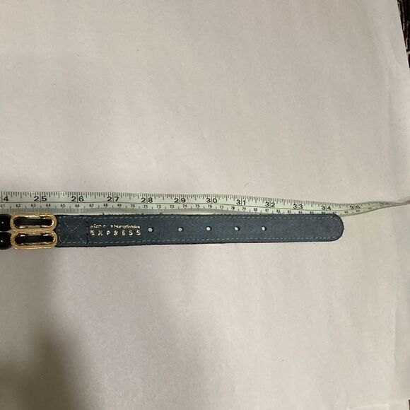 Express genuine leather vintage belt main image 5